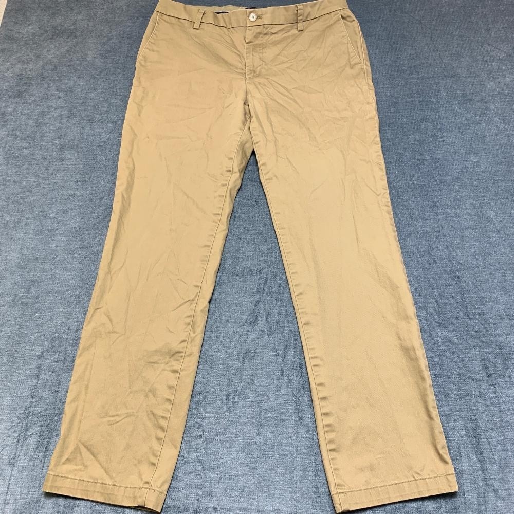 Dockers Signature Khaki Pants Mens 36x32 Beige Flex Comfort Casual Straight Leg